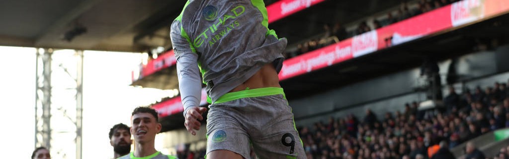 高清：英超曼城3-0 哈兰德梅开二度