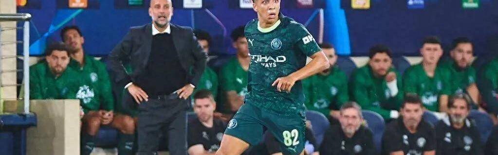 欧冠曼城2-0升级3-2-5：努内斯边后腰传准近98，里科助哈兰德