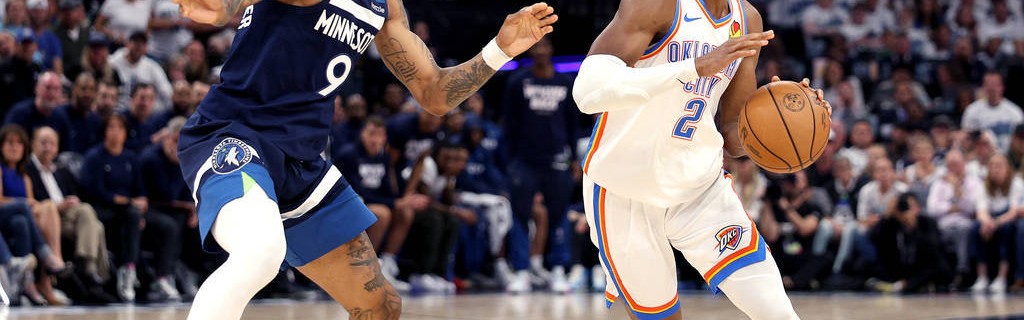 SGA轰40+10+9华子16分 雷霆险胜森林狼总分3-1