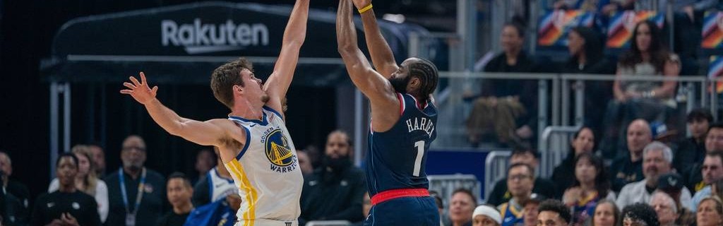 库里19+8哈登下半场0分 勇士轻取快船两连胜