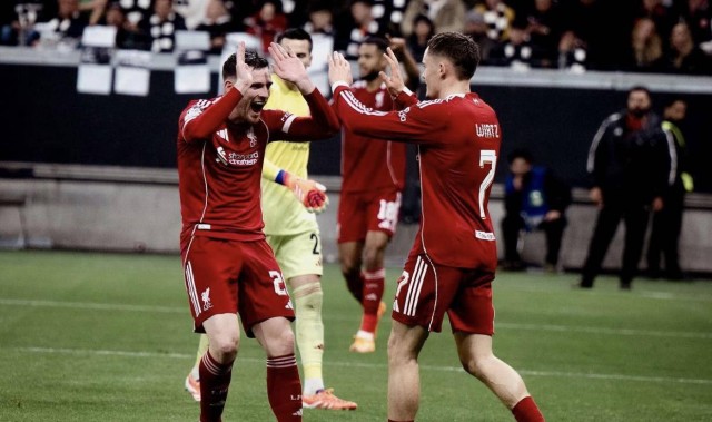 老将首发利物浦5-1大胜，终结欧冠连败