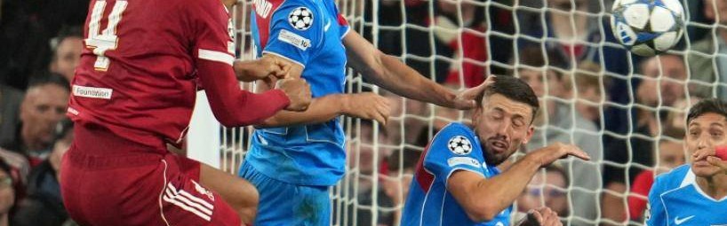 欧冠第一轮结束了所有比赛，英超4胜，西甲德甲2胜，法甲意甲1胜