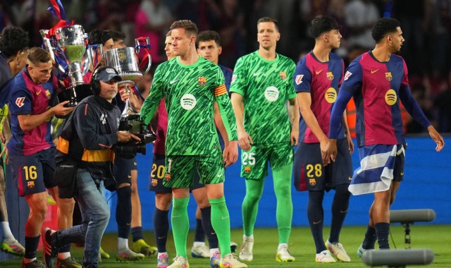 特狮王座告急？巴萨豪掷2500万欲揽西甲神扑，二门魔咒谁来破？