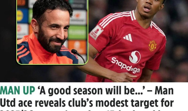 迪亚洛：曼联新赛季目标是打入英超前五 祝拉什福德好运